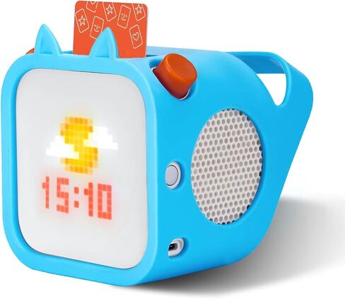 Silicone Case Compatible with Yoto Player 3rd Generation – Kids Bluetooth Audio Speaker, Adventure Jacket with Cat Ears (Blue) in Saudi Arabia