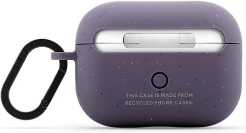 حافظة CASETiFY Bounce Airpods Pro (الجيل الأول/الثاني) مع حلقة - Lil Ghosts - أرجواني غامق غير لامع in Kuwait