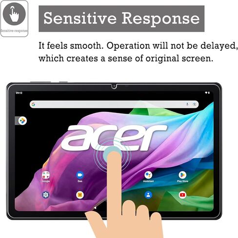 2PACK 9H صلابة مضادة للخدش خالية من الفقاعات سهلة التركيب واقي للشاشة من الزجاج المقسى لجهاز Acer Iconia Tab P10 10.4 بوصة in Kuwait