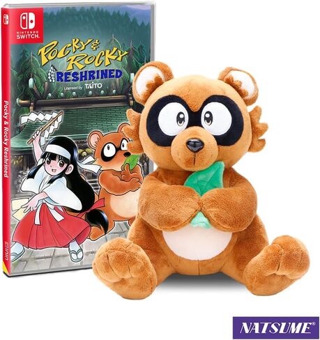 Pocky & Rocky Reshrined - Plushie Bundle - LIMITED (Nintendo Switch) in Saudi Arabia