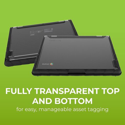 Gumdrop DropTech Laptop Case Fits Lenovo 300e | 300w | 500e | 500w Gen 3 (2-in-1) Designed for Students Teachers & Classrooms–Drop Tested Rugged Shockproof Bumpers for Reliable Device Protection–Black in Saudi Arabia