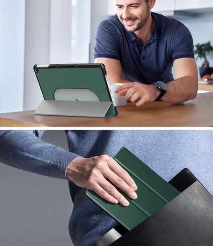 TiMOVO Designed for Google Pixel Tablet Case 11 inch (2023), Slim PU Leather Trifold Stand Cover Case for Pixel Tablet, Compatible with Charging Speaker Dock, MidnightGreen in Saudi Arabia