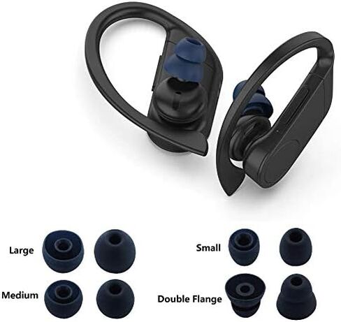 Replacement Eartips Earbuds tips Compatible with Powerbeats Pro Beats Wireless Earphone Headphones Earbuds Tips,4 Pairs, Light Blue (Powerbspro) in Saudi Arabia