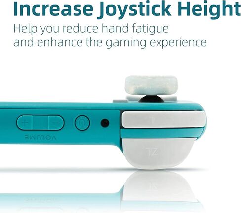 Silicone Protective Joysticks Cover for Nintendo Switch V2 / OLED / Switch Lite / Joy-Con - Paws Cat Claw design Rockers Controller Button Key Gaming Thumb grip Anti-Slip (Black & White) in Saudi Arabia