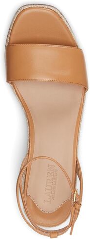 حذاء Lauren Ralph Lauren النسائي Leona Espadrille Buff مقاس 6.5 متوسط in Saudi Arabia