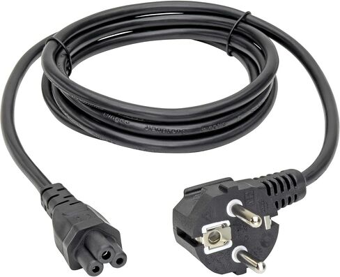 سلك طاقة الكمبيوتر الأوروبي Tripp Lite 2 Prong (C5 إلى SCHUKO CEE 7/7) 6 أقدام (P058-006) in Saudi Arabia