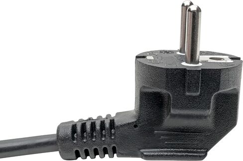 سلك طاقة الكمبيوتر الأوروبي Tripp Lite 2 Prong (C5 إلى SCHUKO CEE 7/7) 6 أقدام (P058-006) in Saudi Arabia