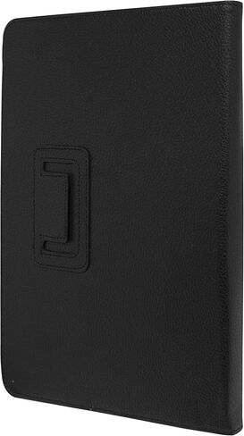 حافظة لجهاز iPad 1، حافظة من الجلد الصناعي Bastex Folio مع حامل مدمج لجهاز Apple iPad 1 الجيل الأول - أسود in Kuwait