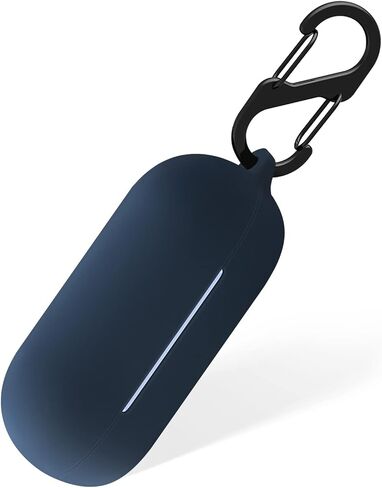 Geiomoo Silicone Case for Sony WF-C700N, Protective Cover with Carabiner (Emerald Green) in Saudi Arabia