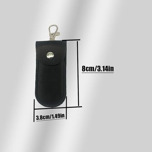 حافظة محرك فلاش USB مكونة من 3 قطع، حافظة جلدية لمحرك فلاش USB لحماية محرك فلاش USB الخاص بك والتخزين المريح (نموذج أعمال أسود) in Kuwait
