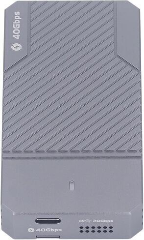 M.2 NVMe SSD Enclosure, 40Gbps 4TB, Aluminium Alloy Type C SSD Enclosure for 2280 SSD Laptop in Saudi Arabia