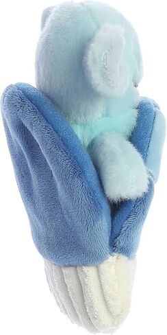 حيوان محشو للأطفال من Aurora® Playful Pocket Peekers™ Gribble Goblin™ - لعبة ناعمة ومحبوبة - زميل لعب تفاعلي ولحاف - أزرق 5.5 بوصة in Kuwait