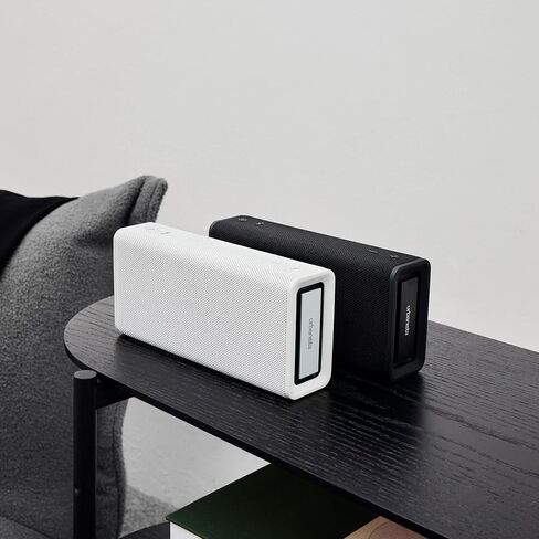 Urbanista Bluetooth 5.3 Speaker, Portable Wireless Speaker with Second System Pairing for Stereo Playback, 60H Playtime, IPX5 Water Resistant, USB C Charging, Brisbane Plus, Midnight Black in Saudi Arabia