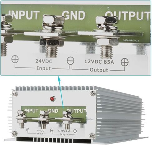 Power Voltage Converter Regulator DC 24V Step-down to DC 12V 100A 1200W Car Truck Power Buck(DC 24V to 12V 100A) in Saudi Arabia