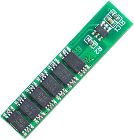 5PCS 1S 15A 3.7V 6MOS Lithium Battery Protection Board 18650 Charger Module BMS PCB Protection Board for Li-ion Lithium Battery Cell with Nickel Strip in Saudi Arabia