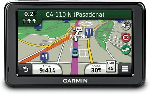 جهاز ملاح GPS محمول من Garmin nüvi 2455LMT مقاس 4.3 بوصة مزود بخريطة مدى الحياة وتحديثات مرورية in Saudi Arabia