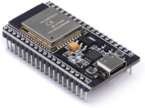 ESP32S ESP32 ESP-WROOM-32 لوحة تطوير 2.4 جيجا هرتز ثنائي النواة واي فاي + بلوتوث 2 وظيفة وحدة تحكم دقيقة لاردوينو (ESP32 38P Type-C، 3 قطع) in Kuwait
