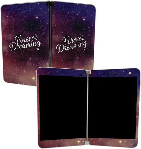 MIGHTY SKINS Skin for Microsoft Surface Duo - Cross | Protective, Durable, and Unique Vinyl Decal wrap Cover | Easy to Apply, Remove, and Change Styles | Made in The USA (MISURDUO-Cross) in Saudi Arabia
