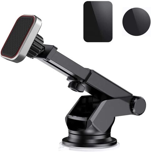 Magnetic Phone car Mount,fit in Dashboard and Windshield,4 Strong Magnet,360 Degree Phone Holder in Saudi Arabia
