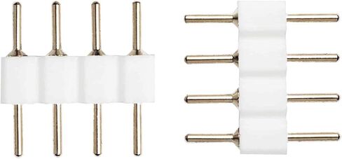 موصل Litcessory 4-Pin إلى 4-Pin لـ LIFX Z Lightstrips (15 حزمة، أبيض) in Kuwait