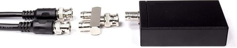 مقسمات THE CIMPLE CO 1x2 BNC Y لـ SDI وHD-SDI وCCTV وBNC - وصلات كابل محورية ذات مدخل واحد ومخرجين - منفذ ذكر واحد إلى منفذين أنثى - 25 حزمة in Saudi Arabia