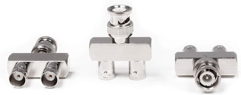 مقسمات THE CIMPLE CO 1x2 BNC Y لـ SDI وHD-SDI وCCTV وBNC - وصلات كابل محورية ذات مدخل واحد ومخرجين - منفذ ذكر واحد إلى منفذين أنثى - 25 حزمة in Saudi Arabia