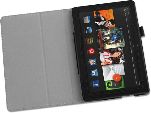 حافظة Fintie Folio لجهاز Kindle Fire HDX 8.9 - غطاء جلدي نحيف (يناسب فقط Fire HDX 8.9" 2014 الجيل الرابع والجيل الثالث 2013) - Galaxy in Saudi Arabia