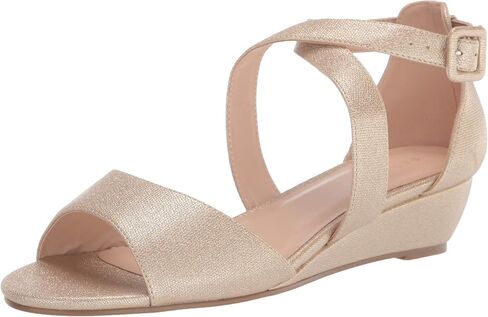 Women's Cross Strap Dress Wedge Sandal in Saudi Arabia
