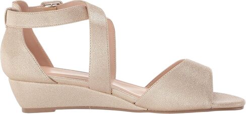 Women's Cross Strap Dress Wedge Sandal in Saudi Arabia