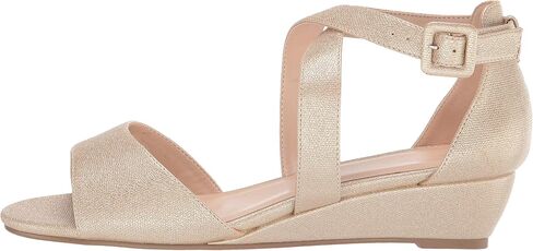 Women's Cross Strap Dress Wedge Sandal in Saudi Arabia