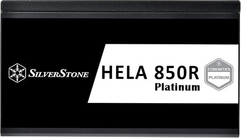 SilverStone Technology HELA 850R Platinum Cybenetics Platinum 850W PCIe 5.0 Fully Modular ATX 3.0 Power Supply with A+ Noise Rating (18dBA Average), SST-HA850R-PM in Saudi Arabia