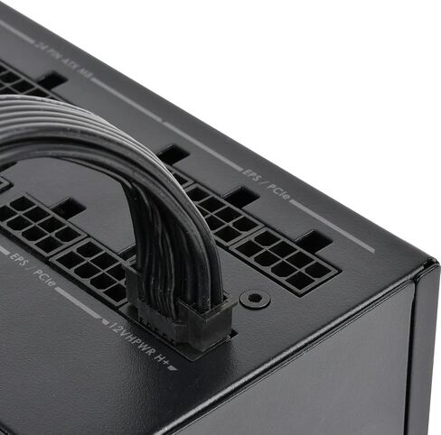 SilverStone Technology HELA 850R Platinum Cybenetics Platinum 850W PCIe 5.0 Fully Modular ATX 3.0 Power Supply with A+ Noise Rating (18dBA Average), SST-HA850R-PM in Saudi Arabia