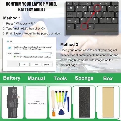 C31N1811 استبدال بطارية الكمبيوتر المحمول ASUS Deluxe13 Deluxe14 U4300 U4300F U4300FA U4300FN ZenBook 14 UX433 UX433F UX433FA UX433FN UX433FA-A6018T Series 0B200-03080000 11.55V 50Wh 4335mAh in Kuwait
