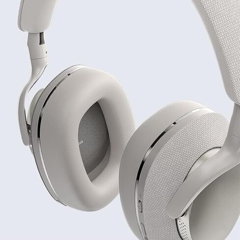 وسائد أذن بديلة Px7 S2، وسادة أذن من الجلد البروتيني لسماعات Bowers & Wilkins Px8/Px7 S2، وسادات أذن من إسفنج الذاكرة، ارتداء وسادات مريحة ذاتية المشبك (أسود) in Kuwait