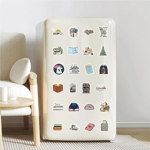 200 PCS Style Book Stickers for Kindle,Bookish Reading Stickers for Book Lover,Bulk Booktok Stickers,Book Accessories Gifts for Reader,Teens,Kids,Students in Saudi Arabia