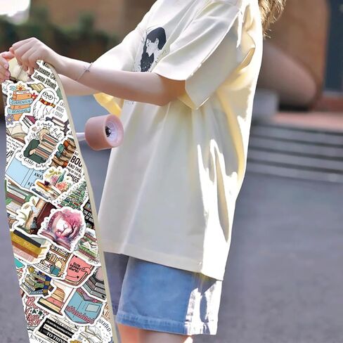 200 PCS Style Book Stickers for Kindle,Bookish Reading Stickers for Book Lover,Bulk Booktok Stickers,Book Accessories Gifts for Reader,Teens,Kids,Students in Saudi Arabia
