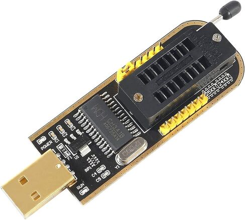 USB Programmer CH341A + 1.8V Adapter Board + SOIC8 Clip + SOP8 150mil 200mil SOP16 300mil Programming Adapter Test Socket for 24 25 Series Flash in Saudi Arabia