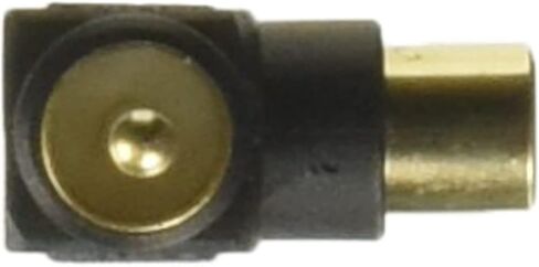 Monoprice 107233 RCA Plug to RCA Jack Adaptor، مطلي بالذهب الأسود in Saudi Arabia