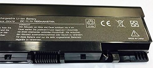 GHU New 9 Cell Battery 87WH Replacement for FK890 GK476 GK479 Compatible for Dell Inspiron 1520 1521 1720 1721 Dell Vostro 1500 1700 PN 312-0504 FP282 UW280 Capacity 7800 mAH 87 WH in Saudi Arabia