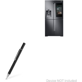 BoxWave Stylus Pen Compatible with Samsung Family Hub Refrigerator with AKG Speaker - FineTouch Capacitive Stylus, Super Precise Stylus Pen - Jet Black