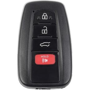 Dasbecan Key Fob Replacement Compatible with Toyota Highlander 2020 2021 2022 Replaces HYQ14FBC 8990H-0E020 Smart Proximity Keyless Entry Remote Control 4 Buttons 314.3MHz