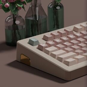 PBT Keycap Heart Water Duck 142 Keys Cherry Profile DYE Subbed Original Design ISO Enter for GH60 GK61 GK64 68 75 84 96 980 104 108 Keyboard