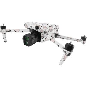 MightySkins Skin Compatible with DJI Air 3 - Raining Cats | Protective, Durable, and Unique Vinyl Decal wrap Cover | Easy to Apply, Remove, and Change Styles