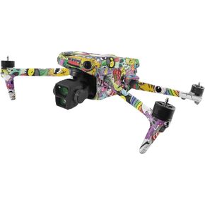 MightySkins Skin Compatible with DJI Air 3 - Puppy Fall | Protective, Durable, and Unique Vinyl Decal wrap Cover | Easy to Apply, Remove, and Change Styles