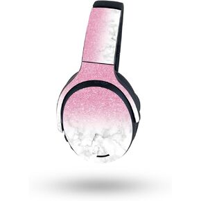 MightySkins Skin Compatible with Skullcandy Crusher ANC 2 - Marble Glitz | Protective, Durable, and Unique Vinyl Decal wrap Cover | Easy to Apply, Remove, and Change Styles