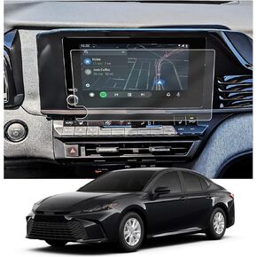 CDEFG 2 Pack for 2025 Toyota Camry 12.3" Screen Protector for 2025 Toyota Camry XSE/XLE Accessories Center Touch Screen Protector Car Display Guard (12.3-Inch)