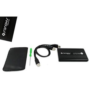 SANOXY® USB 2.0 to SATA HHD HARD DISK ENCLOSURE CASE (2.5 inch HDD SATA Black)