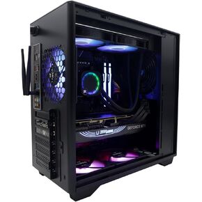 سطح المكتب ZOTAC Gaming MEK Hero للألعاب A7748S AMD Ryzen 7 7700X، GeForce RTX 4080 Super Trinity Black Edition 16GB GDDR6X، 16GB 4800 MHz DDR5، 1 تيرابايت SSD، واي فاي + بلوتوث 5.2 - GH4080SA7700XBL-01-U-W4B in Kuwait