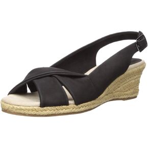صندل نسائي من Easy Street Maureen Espadrille بحزام خلفي - - 11 M US