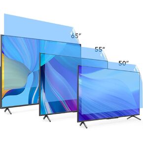 50-65 Inch TV Screen Protector Anti-Glare/Anti Blue Light/Anti Scratch Film for TCL/Samsung/Toshiba/Sony/LG/Hisense,55" 1211 * 682